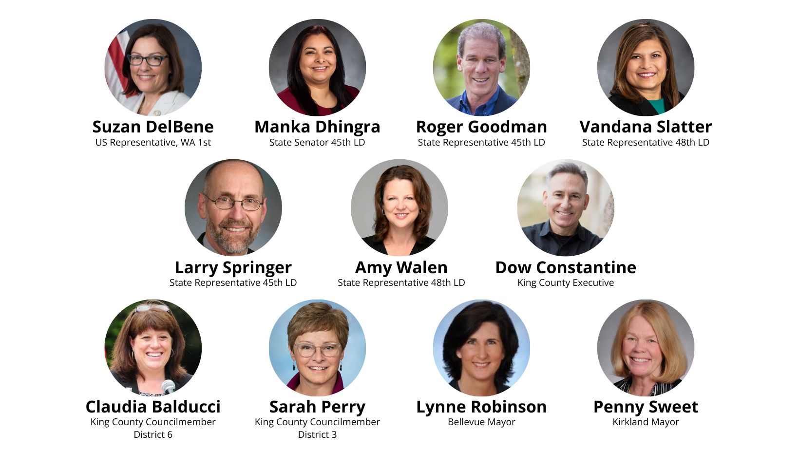 Selected elected officials who endorsed Angela in 2023. See the full text list on the Endorsements page