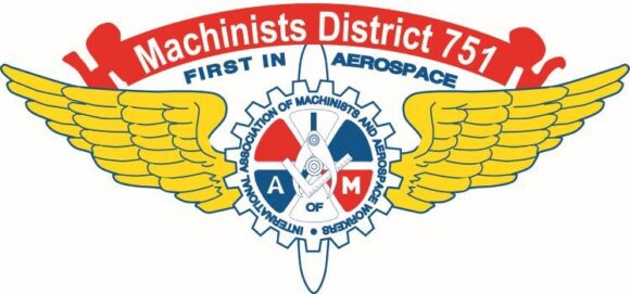 Aerospace Machinists Union, Lodge 751 logo