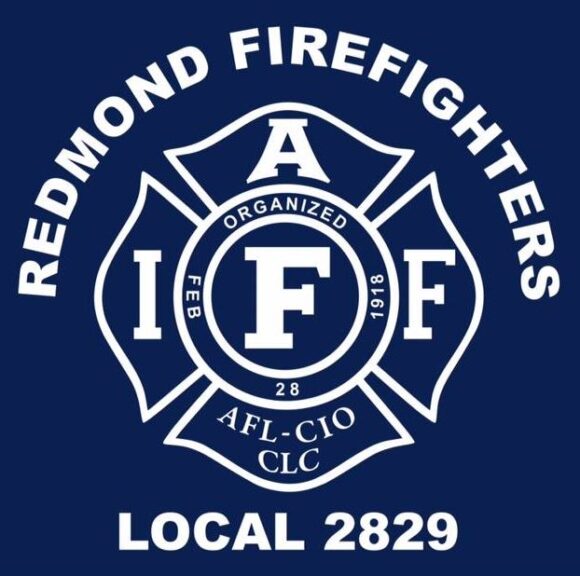 Redmond Fire Fighter's Union, IAFF Local 2829 logo